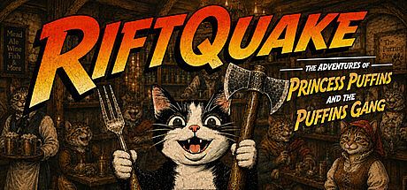 RiftQuake: The Adventures of Princess Puffins and the Puffins Gang Game