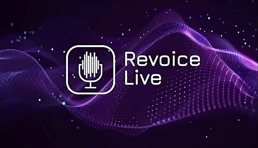 RevoiceLive - open button