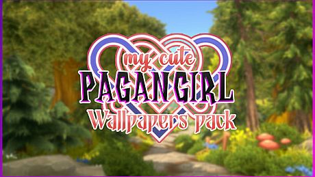 My Cute Pagangirl - Wallpapers pack DLC