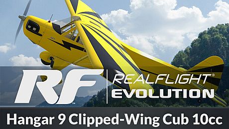 RealFlight Evolution – Hangar 9 Clipped-Wing Cub 10cc DLC
