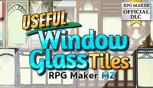 RPG Maker MZ - Useful Window Glass Tiles