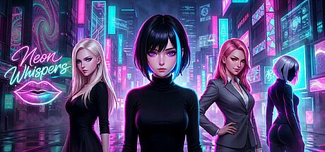 Neon Whispers Game