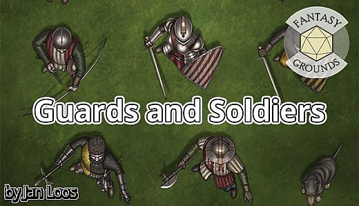 Fantasy Grounds - Jans Token Pack 37 - Guards and Soldiers