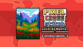 Pixel Cross Stitch - Landscapes Pack 3