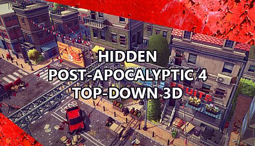 Hidden Post-Apocalyptic 4 Top-Down 3D