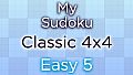 My Sudoku - Classic 4x4 Easy 5