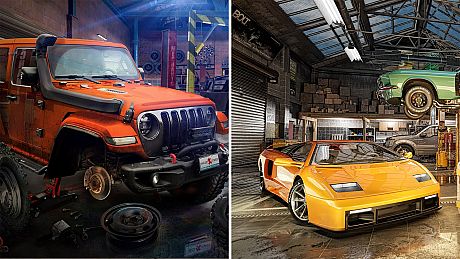 Offroad Mechanic Simulator & Car Mechanic Simulator 2021