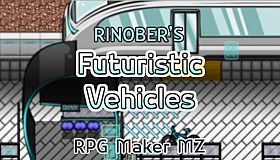 RPG Maker MZ - Futuristic Vehicles