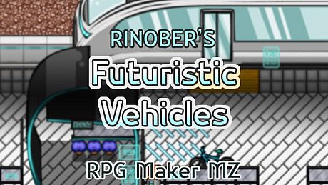 RPG Maker MZ - Futuristic Vehicles DLC