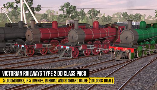 Trainz Plus DLC - Victorian Railways Type 2 DD Class Pack
