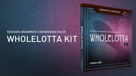Chocolate Cake Drums: WholeLotta Kit - For Session Drummer 3 DLC