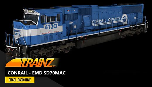 Trainz 2022 DLC - Conrail - EMD SD70MAC