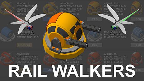 Rail Walkers Game