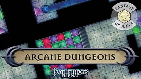 Fantasy Grounds - Pathfinder RPG - Pathfinder Flip-Map - Arcane Dungeons DLC