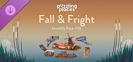 Puzzling Places - Monthly Pack #38 - Fall & Fright
