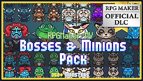 RPG Maker MV - BOSSES and MINIONS PACK