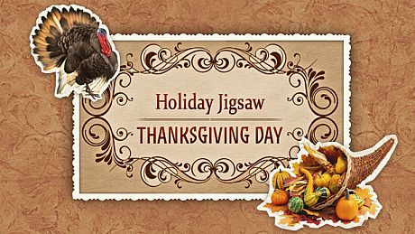 Holiday Jigsaw Thanksgiving Day Game
