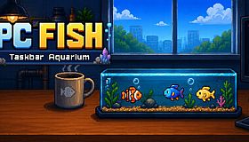 PC FISH: Taskbar Aquarium