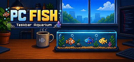 PC FISH: Taskbar Aquarium Game