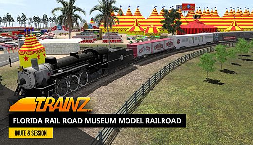 Trainz 2022 DLC - Florida Rail Road Museum Model Railroad