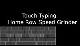Touch Typing Home Row Speed Grinder - Silver Skin