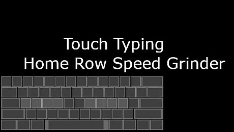 Touch Typing Home Row Speed Grinder - Silver Skin DLC