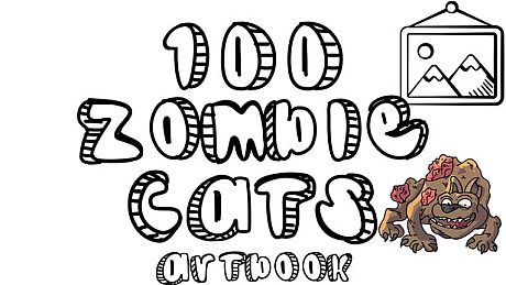 100 Zombie Cats  - Artbook