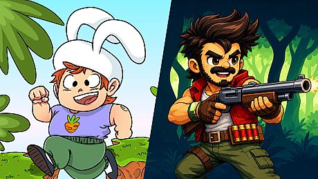 Alex the Rabbit + Jungle Shoot Game