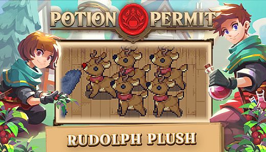 Potion Permit - Rudolph Plush
