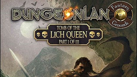 Fantasy Grounds - Dungeonlands: Tomb of the Lich Queen (Savage Worlds) DLC