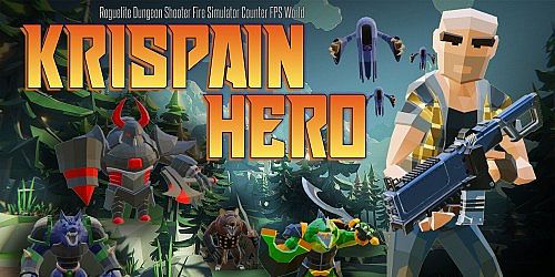 Krispain Hero:Roguelite Dungeon Shooter Fire Simulator Counter FPS World