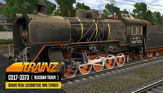 Trainz Plus DLC - CO17-3373 ( Russian Loco and Tender )