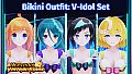 Neptunia Virtual Stars - Bikini Outfit: V-Idol Set
