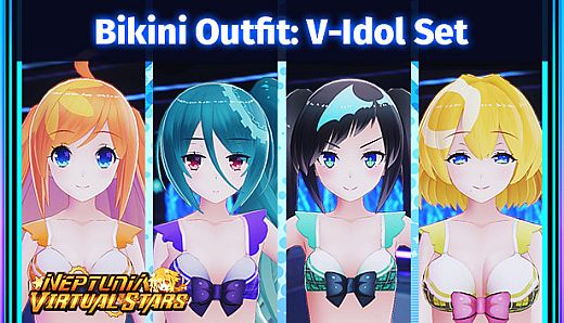 Neptunia Virtual Stars - Bikini Outfit: V-Idol Set
