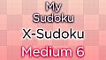 My Sudoku - X-Sudoku Medium 6