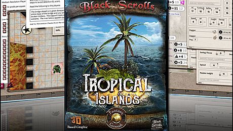 Fantasy Grounds - Black Scroll Games - Tropical Islands (Map Pack) DLC