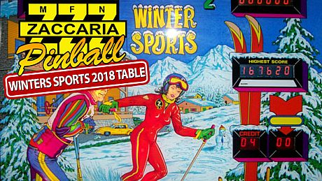 Zaccaria Pinball - Winter Sports 2018 Table DLC
