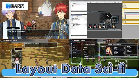 RPG Developer Bakin Layout Data Sci-Fi DLC