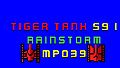 Tiger Tank 59 Ⅰ Rainstorm MP039
