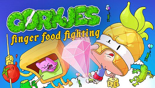 GØRKJES - finger food fighting