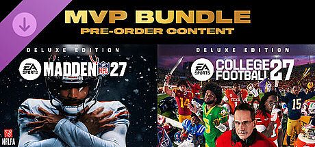 EA SPORTS MVP Bundle (College Football 27 Deluxe Edition & Madden NFL 27 Deluxe Edition) Pre-order Content DLC