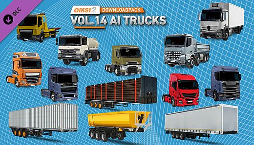 OMSI 2 Add-on Downloadpack Vol. 14 - AI Trucks