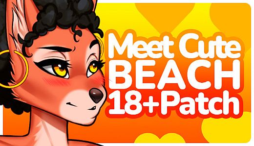 Meet Cute: Beach - 18+ Adult Only Patch