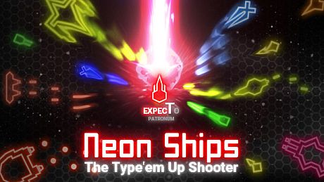 Neon Ships: The Type'em Up Shooter Game