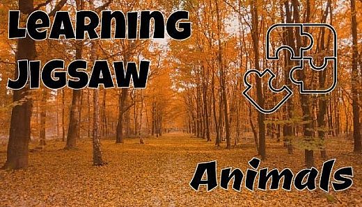 Learning jigsaw - Animals