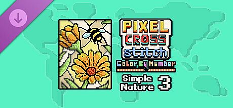 Pixel Cross Stitch - Simple Nature Pack 3
