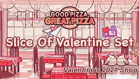Good Pizza, Great Pizza - Slice Of Valentine Set - Valentines 2021 Shop