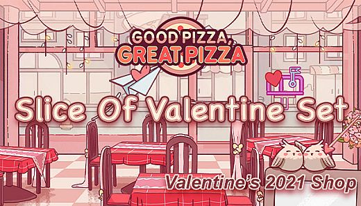 Good Pizza, Great Pizza - Slice Of Valentine Set - Valentines 2021 Shop