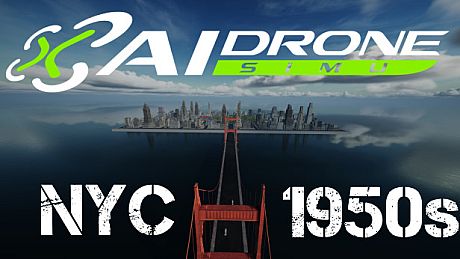 AI Drone Simulator - NYC 1950s Map DLC