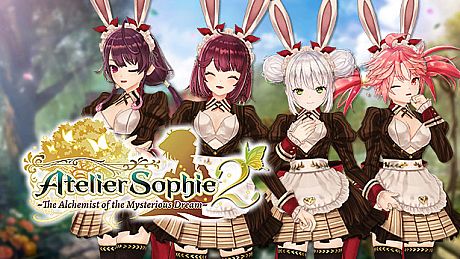 Atelier Sophie 2 - Sophie/Plachta/Ramizel/Alette's Costume "Bunny-Eared Salesgirl" DLC